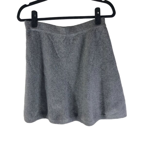 Tahari Womens Gray Wool Blend A-Line Skirt Size M - Picture 1 of 4